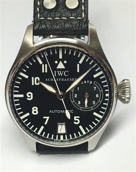 iwc fliegeruhr tweedehands|iwc schaffhausen die grosse fliegeruhr.